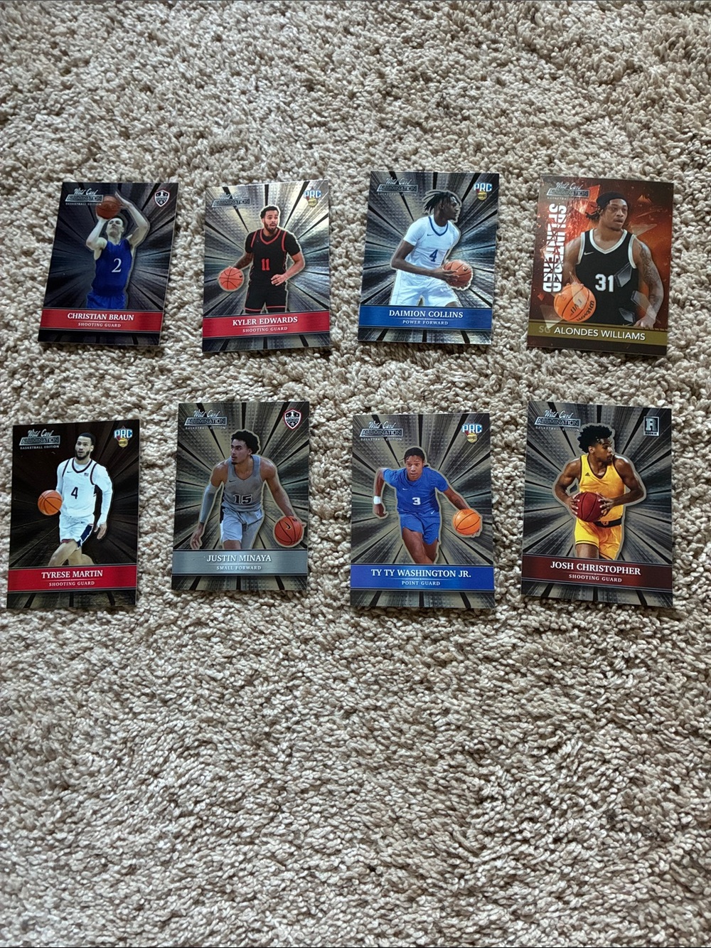 Basketball Trading Card Set - Assorted Players, Multi-Color